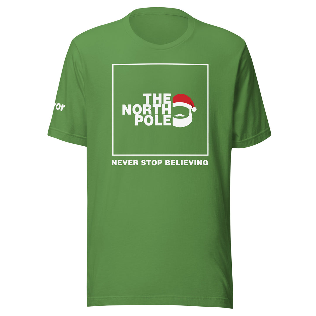 Unisex north pole seasonal shirts