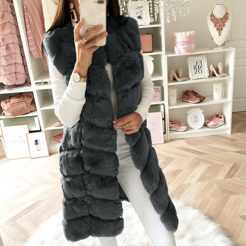 Chic Fur Plush Vest