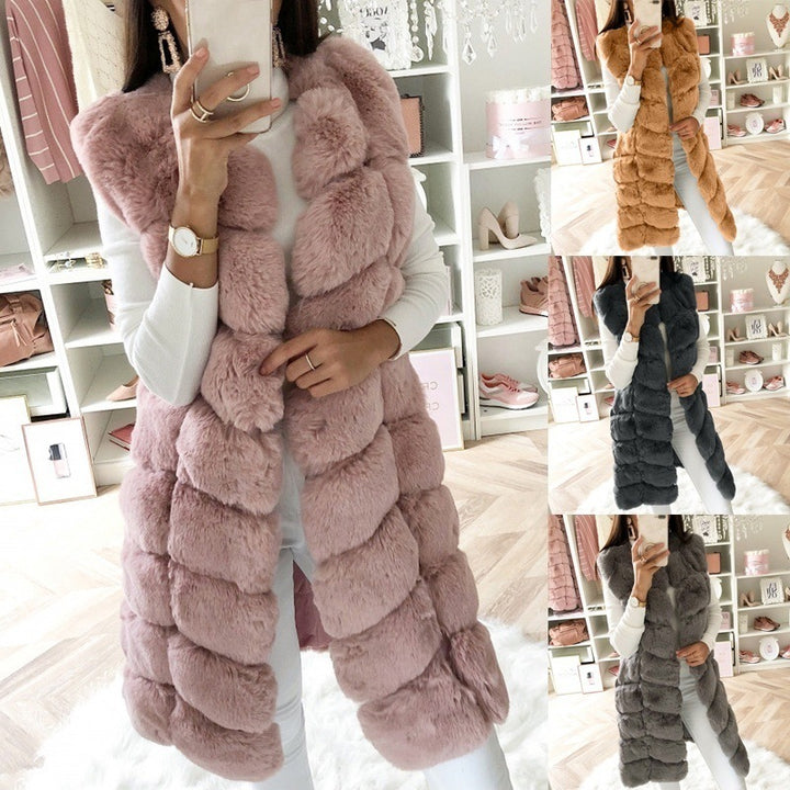 Chic Fur Plush Vest