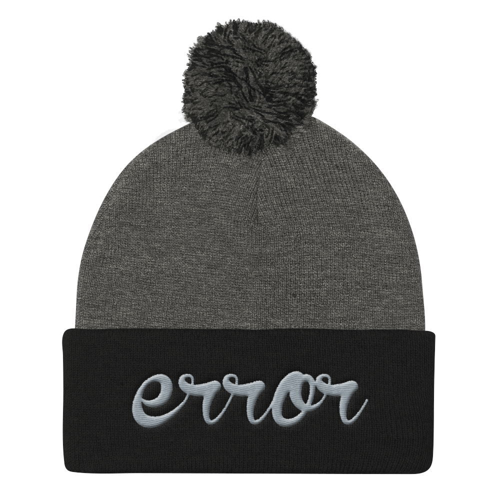 error 3d knit cap