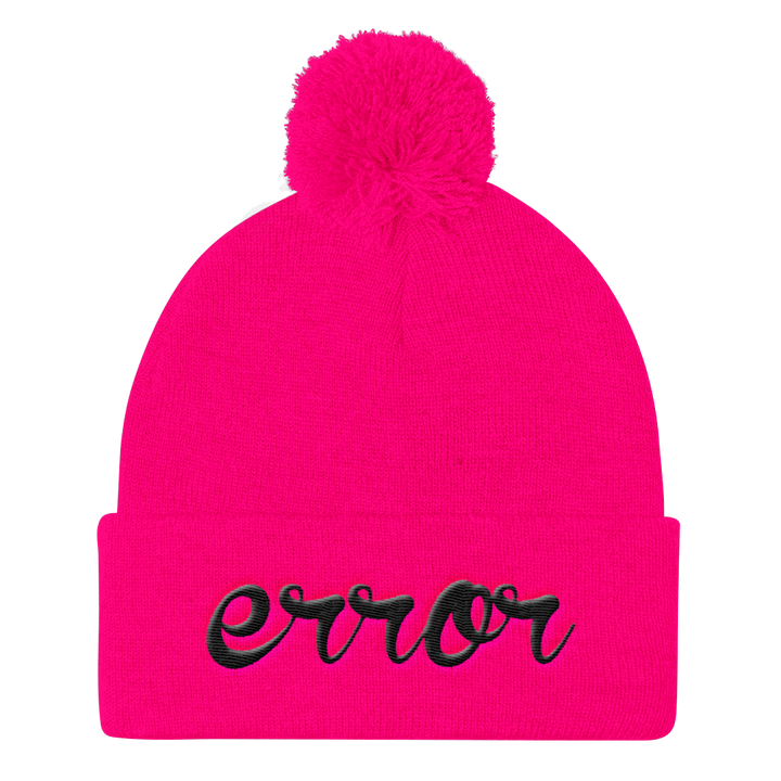 error 3d knit cap