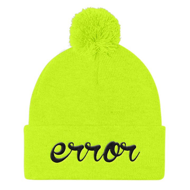 error 3d knit cap