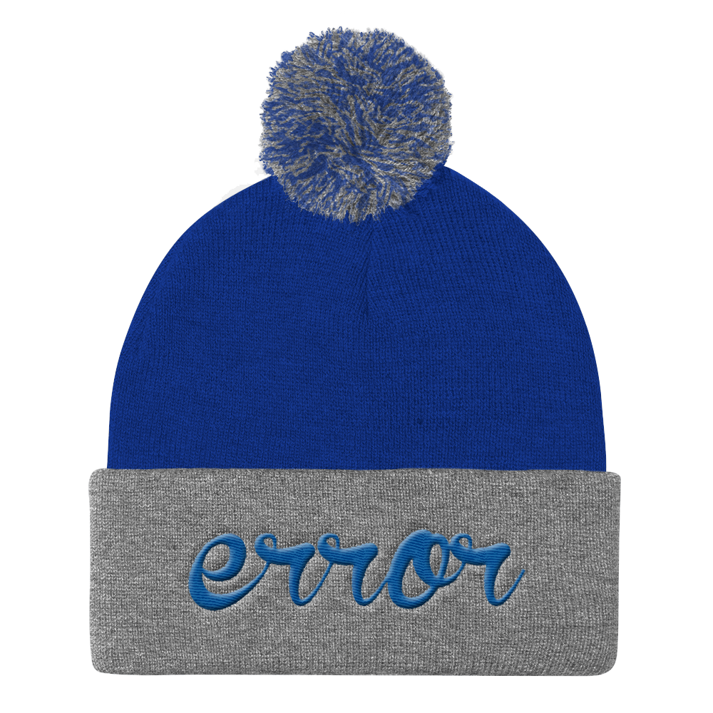 error 3d knit cap