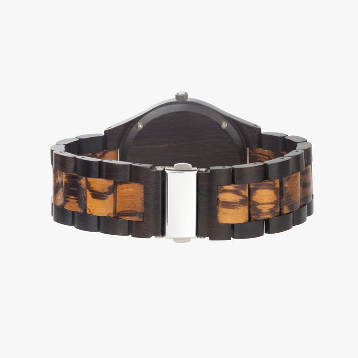 error icon Indian Ebony Wooden Watch