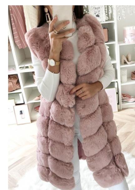 Chic Fur Plush Vest