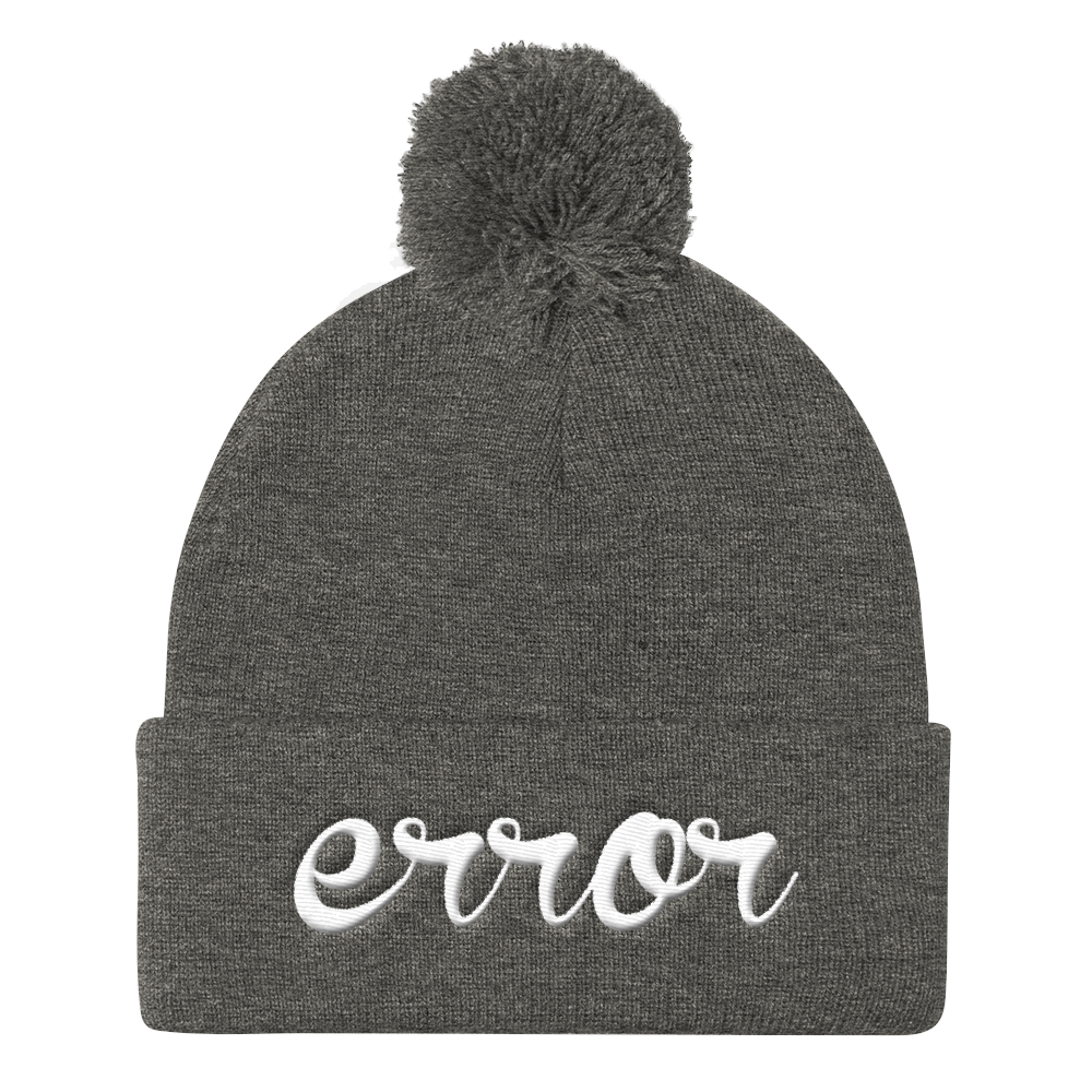 error 3d knit cap