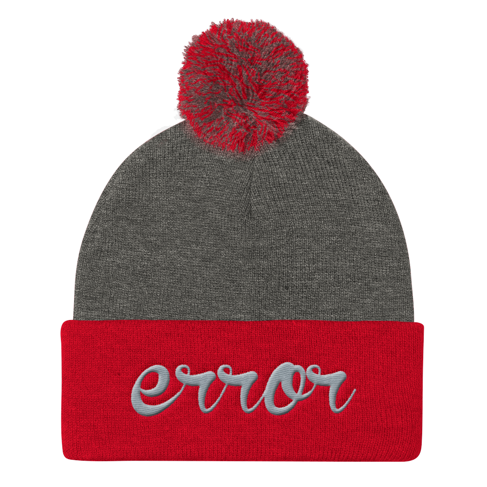 error 3d knit cap