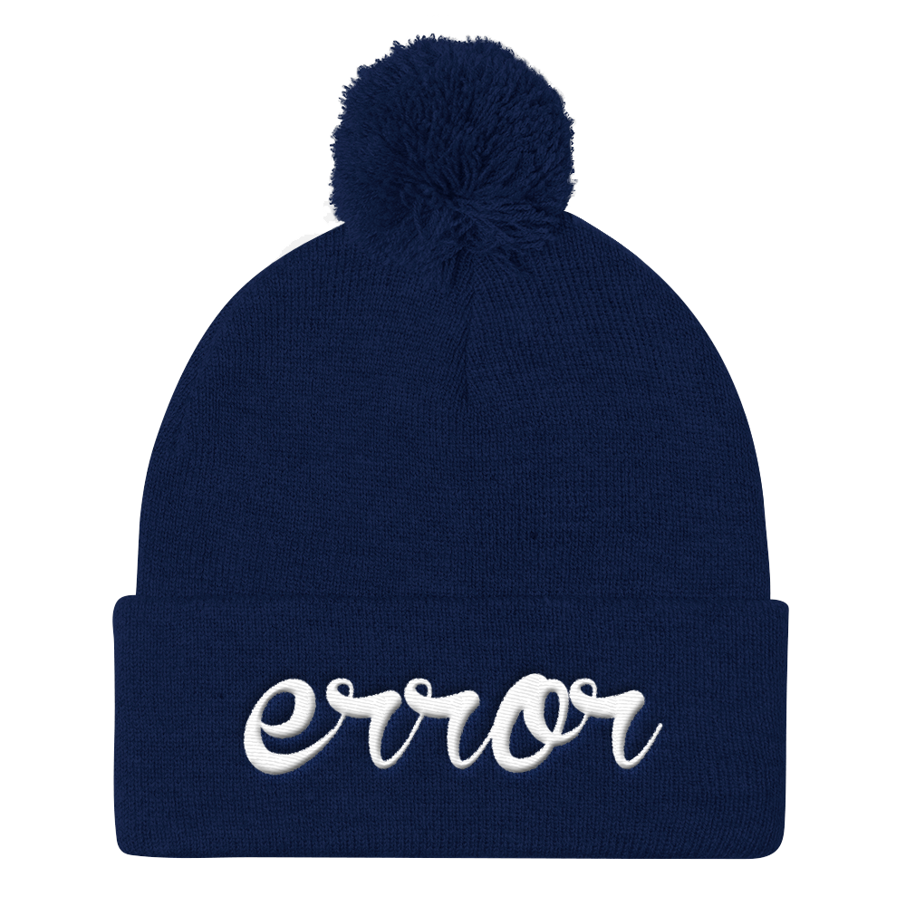 error 3d knit cap