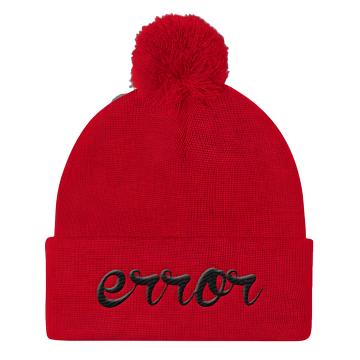 error 3d knit cap