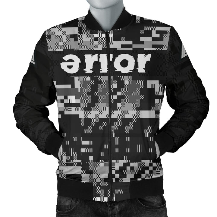 v.1 error 8-bit bomber jacket