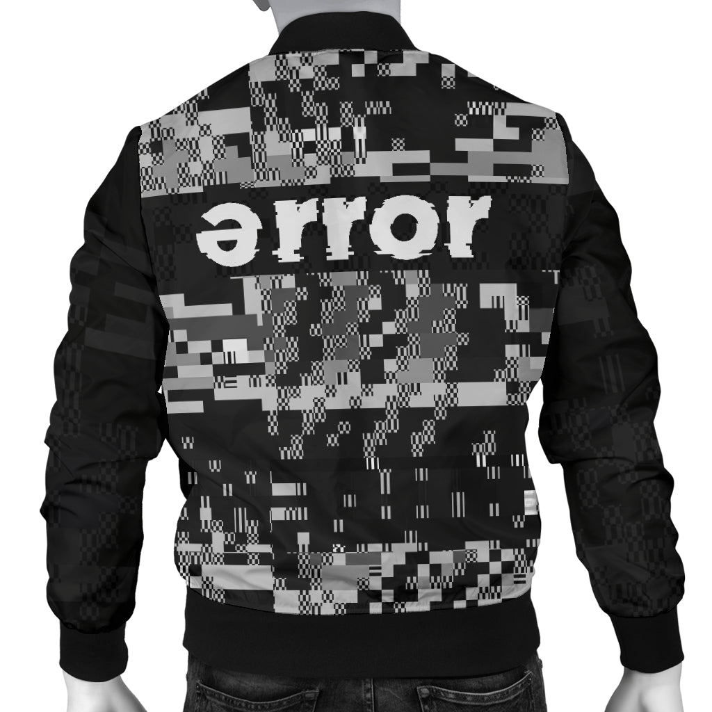 v.1 error 8-bit bomber jacket