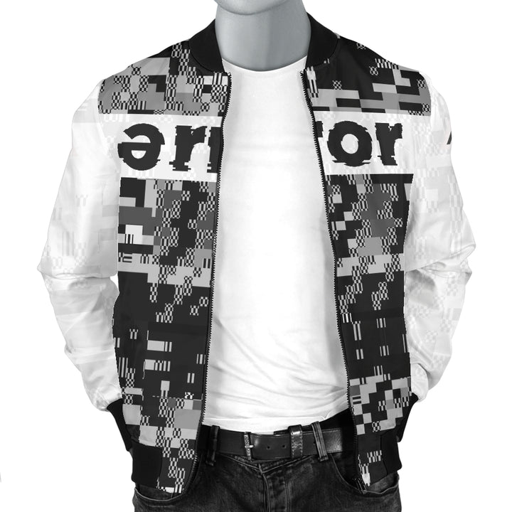 v.2 error 8-bit bomber jacket