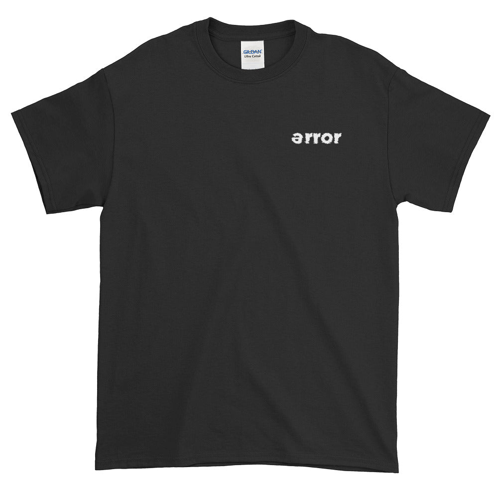 embroidery error tee