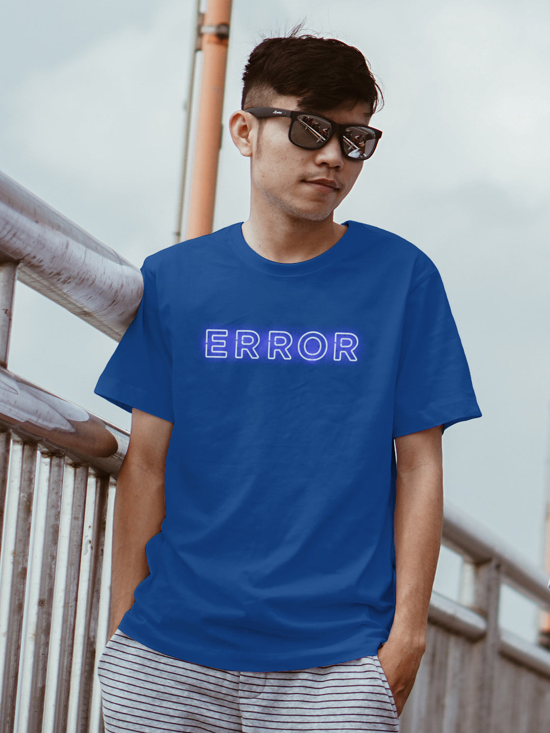 error unisex lit neon